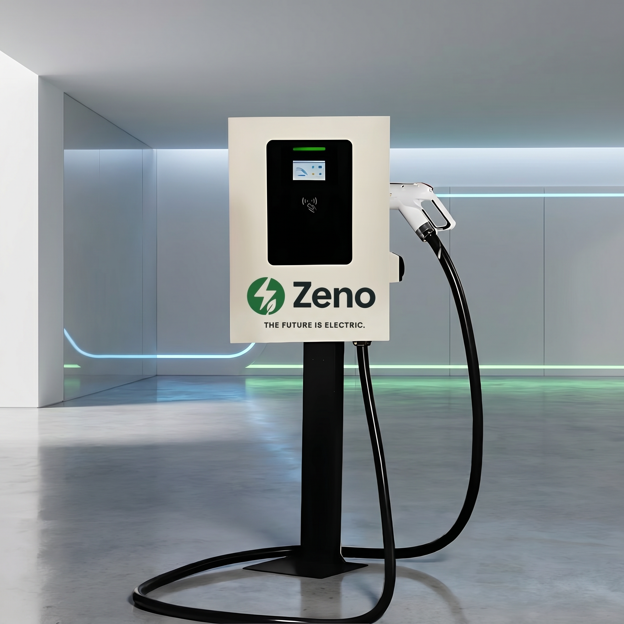 עמדת טעינה מהירה DC לעסקים ורכבים מסחריים — Zeno Energy